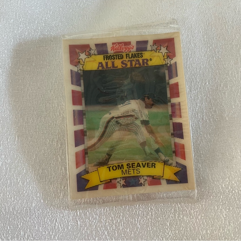 NWT Tim Seaver Kellogg's Frosted Flakes All Star Card